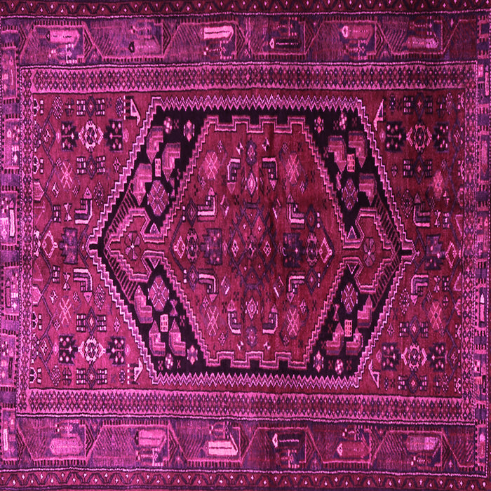 Square Persian Pink Traditional Rug, tr1950pnk
