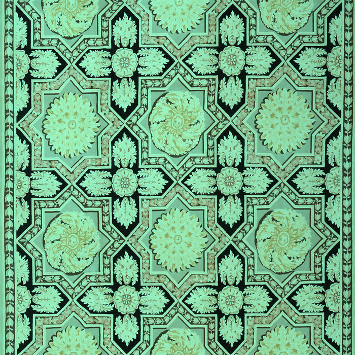 Persian Turquoise Traditional Rug, tr1951turq