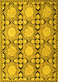 Persian Yellow Traditional Rug, tr1951yw