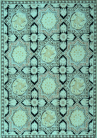 Persian Light Blue Traditional Rug, tr1951lblu