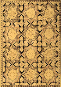 Persian Brown Traditional Rug, tr1951brn