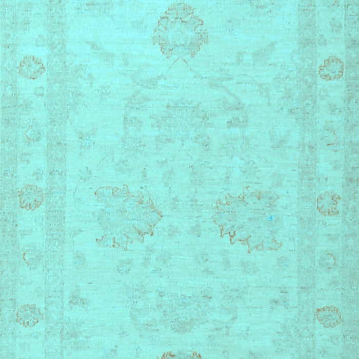 Machine Washable Persian Light Blue Traditional Rug, wshtr1952lblu