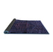 Sideview of Persian Blue Traditional Rug, tr1953blu