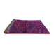 Sideview of Persian Purple Traditional Rug, tr1953pur
