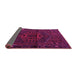 Sideview of Persian Pink Traditional Rug, tr1953pnk