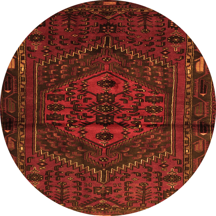 Machine Washable Persian Orange Traditional Area Rugs, wshtr1953org