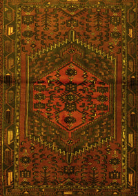 Persian Yellow Traditional Rug, tr1953yw