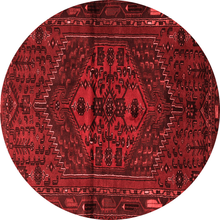 Machine Washable Persian Red Traditional Rug, wshtr1953red
