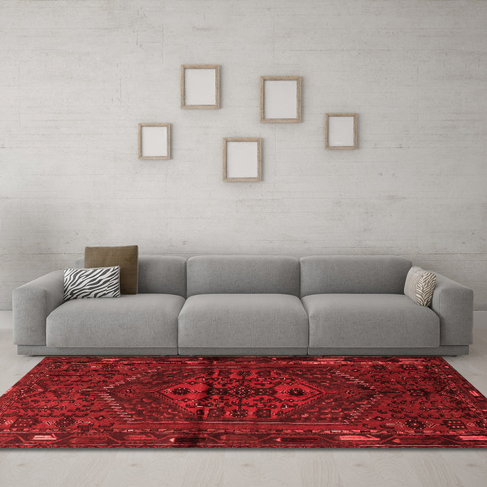 Traditional Red Washable Rugs