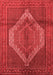 Medallion Red Traditional Area Rugs