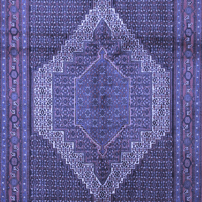 Medallion Blue Traditional Rug, tr1954blu