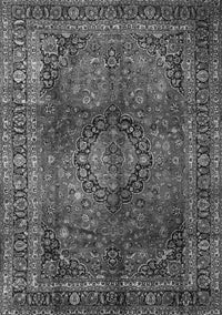 Medallion Gray Traditional Rug, tr1955gry