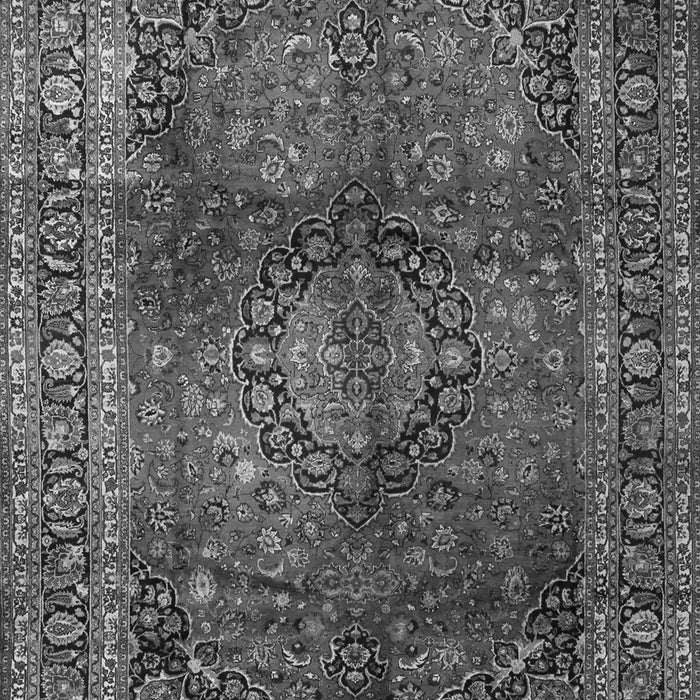 Medallion Gray Traditional Rug, tr1955gry