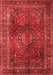 Medallion Red Traditional Area Rugs