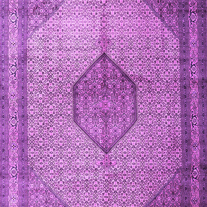 Machine Washable Medallion Purple Traditional Area Rugs, wshtr1956pur