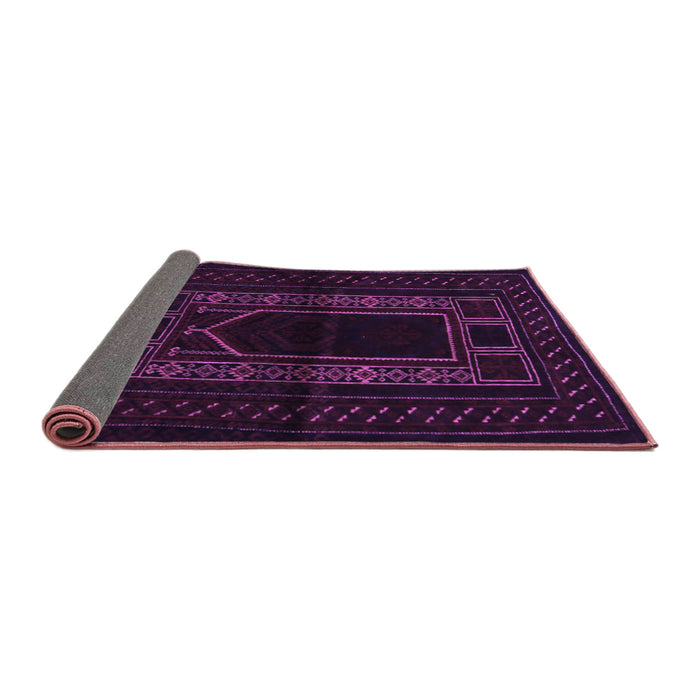 Sideview of Persian Purple Traditional Rug, tr1957pur