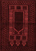 Persian Red Traditional Area Rugs