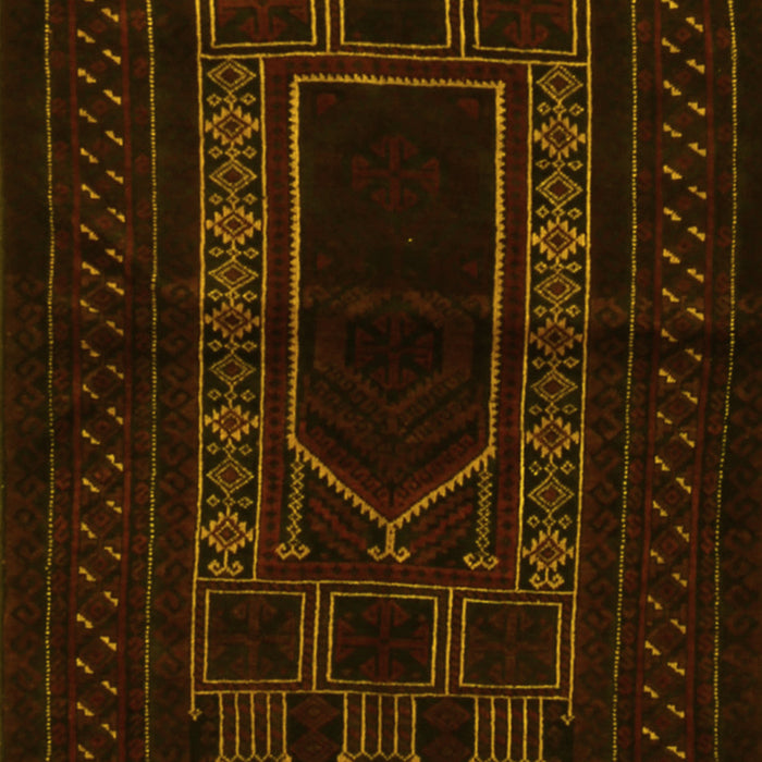 Persian Yellow Traditional Rug, tr1957yw