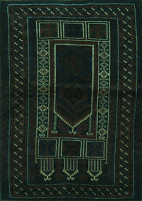 Persian Turquoise Traditional Rug, tr1957turq