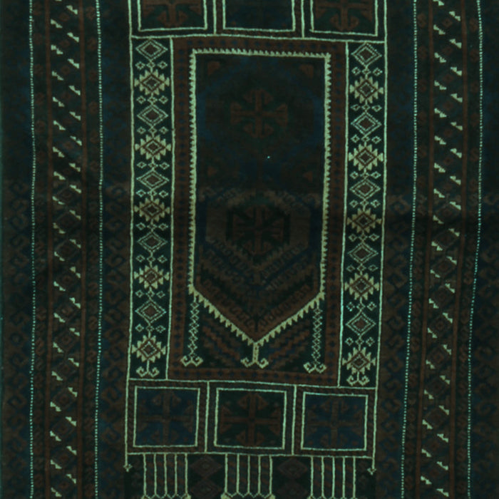 Persian Turquoise Traditional Rug, tr1957turq