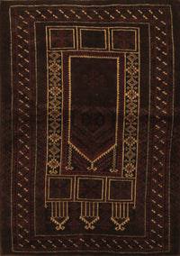 Persian Brown Traditional Rug, tr1957brn