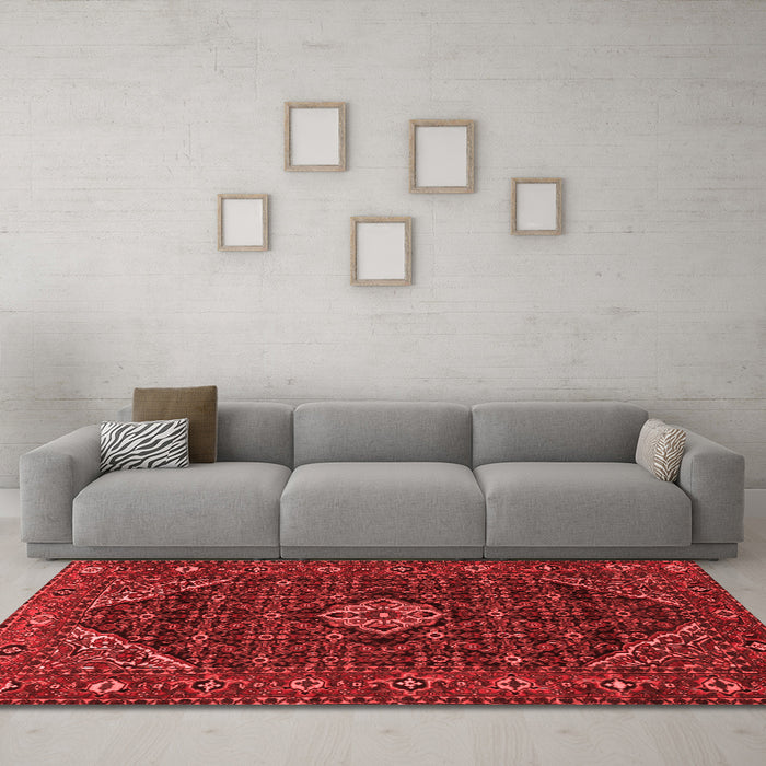 Traditional Red Washable Rugs