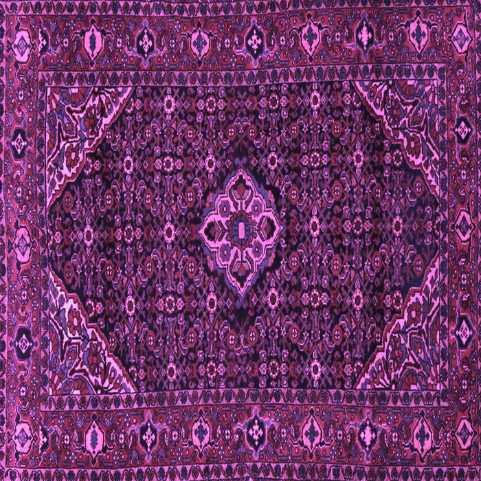 Square Persian Purple Traditional Rug, tr1958pur