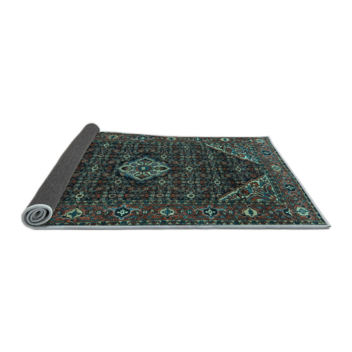 Sideview of Persian Light Blue Traditional Rug, tr1958lblu