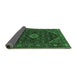 Sideview of Persian Emerald Green Traditional Rug, tr1958emgrn