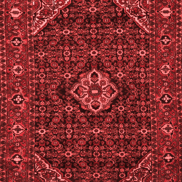 Machine Washable Persian Red Traditional Rug, wshtr1958red