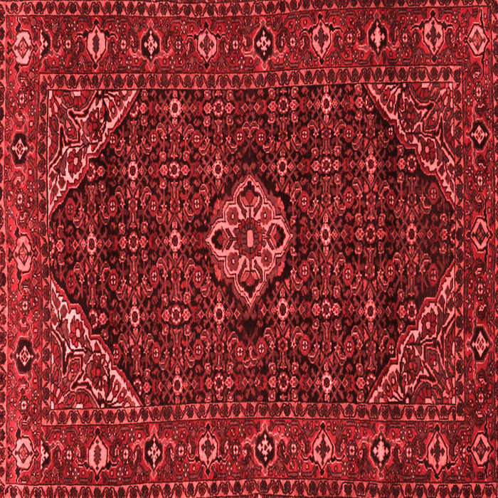 Machine Washable Persian Red Traditional Rug, wshtr1958red