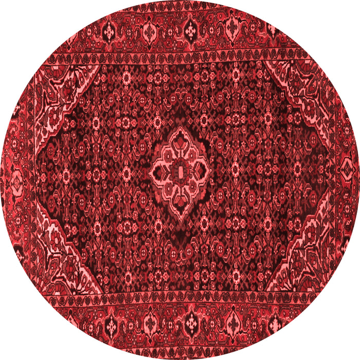 Machine Washable Persian Red Traditional Rug, wshtr1958red