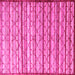 Square Machine Washable Persian Pink Traditional Rug, wshtr1959pnk