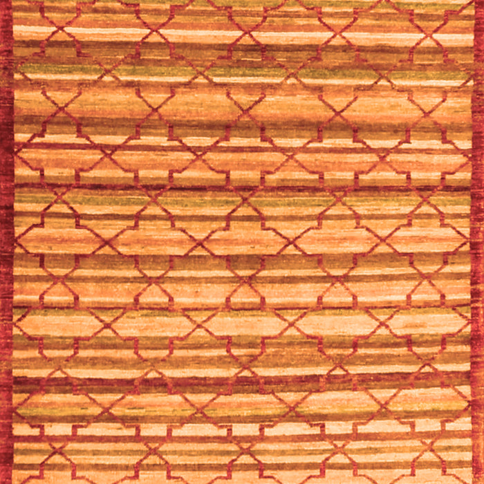 Serging Thickness of Machine Washable Persian Orange Traditional Area Rugs, wshtr1959org