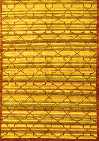 Persian Yellow Traditional Rug, tr1959yw