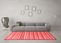 Machine Washable Persian Red Traditional Rug, wshtr1959red