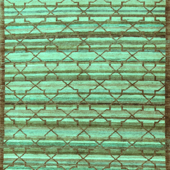 Machine Washable Persian Turquoise Traditional Area Rugs, wshtr1959turq
