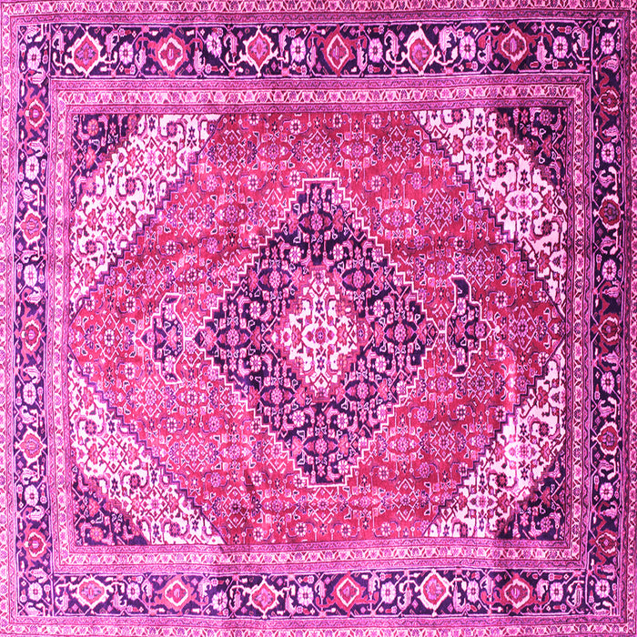 Square Persian Pink Traditional Rug, tr195pnk
