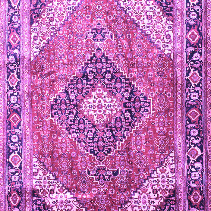 Machine Washable Persian Purple Traditional Area Rugs, wshtr195pur