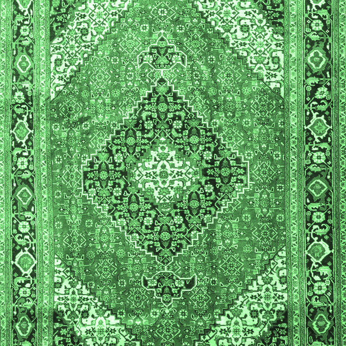 Persian Emerald Green Traditional Rug, tr195emgrn