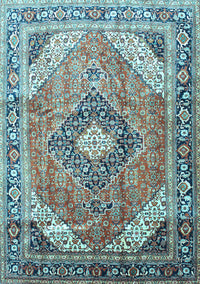 Persian Light Blue Traditional Rug, tr195lblu