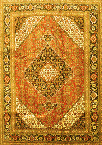 Persian Yellow Traditional Rug, tr195yw