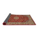 Sideview of Traditional Red Medallion Rug, tr1960