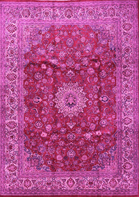 Medallion Pink Traditional Rug, tr1960pnk