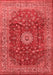 Medallion Red Traditional Area Rugs