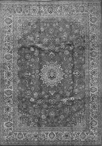 Medallion Gray Traditional Rug, tr1960gry