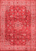 Medallion Red Traditional Area Rugs