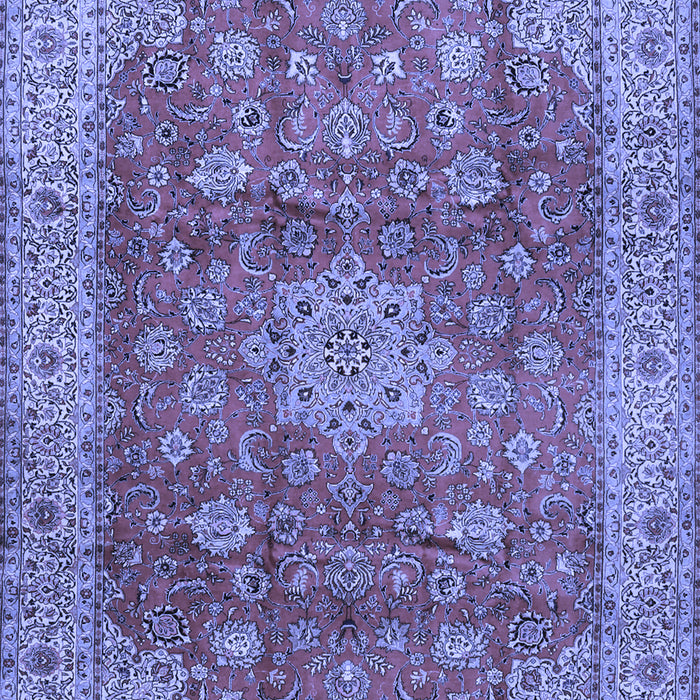 Medallion Blue Traditional Rug, tr1961blu