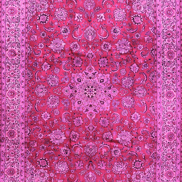 Medallion Pink Traditional Rug, tr1961pnk