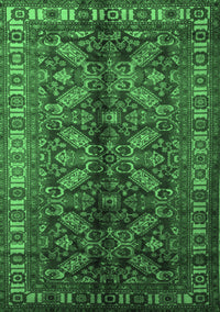 Persian Emerald Green Traditional Rug, tr1962emgrn